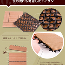 ☆★屋上をステキに演出☆★　ウッドデッキタイル 128枚！！