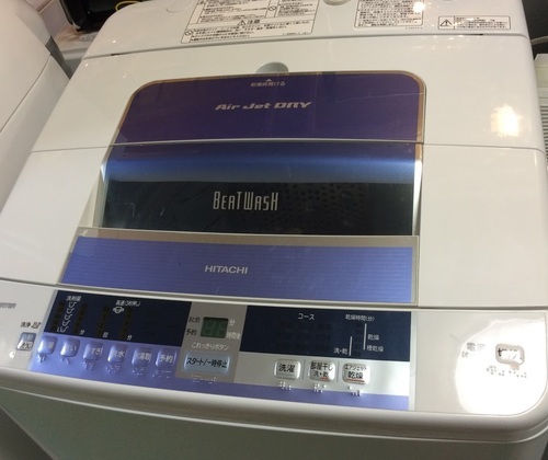 【全国送料無料・半年保証】洗濯機 2015年製 日立 BW-7TV 中古