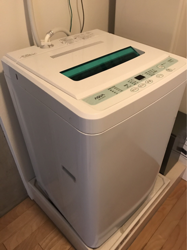【取引完了】haier ハイアール AQUA アクア 洗濯機 12年製 5.0kg