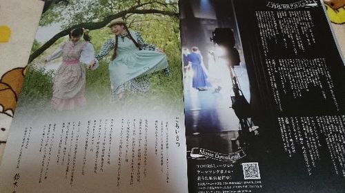 最終値下げ ミュージカル赤毛のアン 神田沙也加主演 パンフレット チビ姉妹弟ママ 岐阜のその他の中古あげます 譲ります ジモティーで不用品の処分
