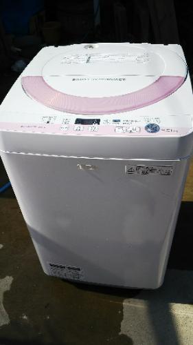 SHARP  全自動電気洗濯機 ES-G55PS ★★★ 値下げ ★★★