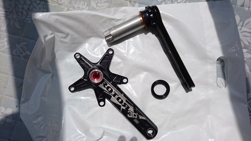 ROTOR　クランク　Qring　53/39