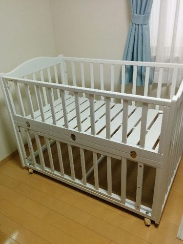 (商談中)値下げ～コンビミニ　ベビーベット\u0026ガード取説付き