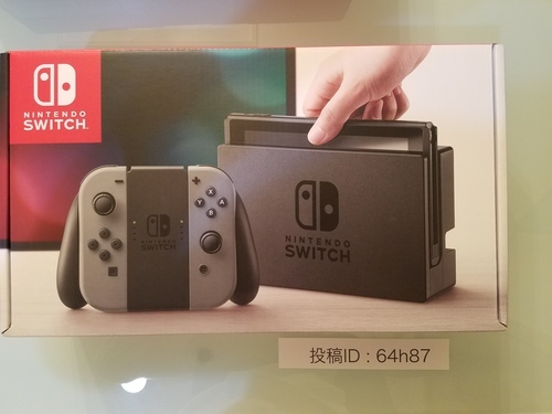 Nintendo Switch スイッチ 本体 グレー　新品　こどもの日
