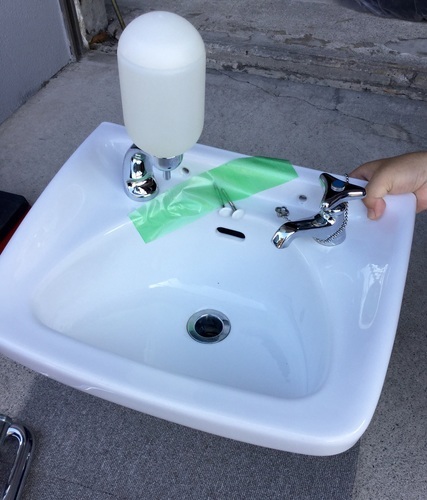 ＜極美品＞TOTO・手洗い器・洗面台・L5B
