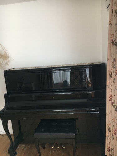 お取引中(3月5日引渡し予定)】YAMAHA ヤマハ アップライトピアノ L102 猫脚