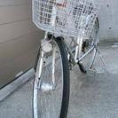 【値下げ】サイモト自転車★27型★シルバー★シマノ6段★イオンにて購入