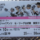 5月10日(水）2列　巨人X阪神東京ドーム・ライトペアー