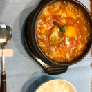 スン豆腐チゲー5月30日 韓国料理教室 - 船橋市