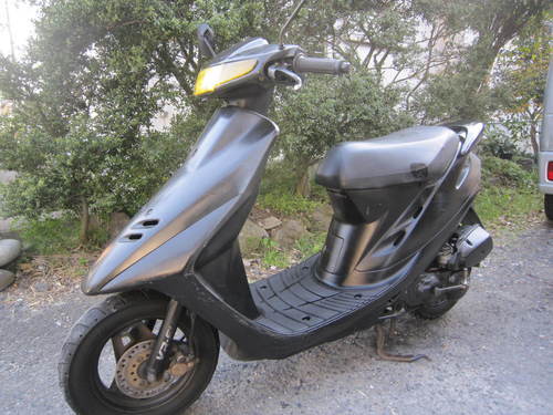 50ccの２スト原付（ホンダスーパーディオＺＸ、AF28型）