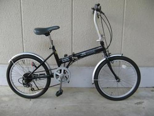 〔中古〕２０インチ折りたたみ自転車（外装６段変速付）