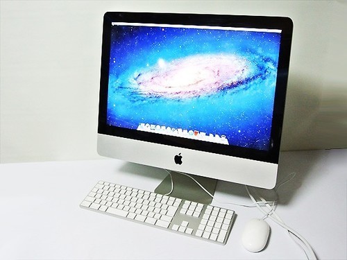 iMac A1311 MC309J/A マック 21.5型 2.5GHz Core i5 メモリ 4GB HDD 500GB WiFi内蔵 21.5インチ OS X Lion 10.7.5 Mid 2011●#MI2