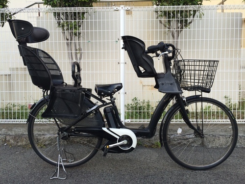 ブリヂストン　ボーテ　三人乗り　子供乗せ　新基準　神戸市　電動自転車　ラフィーニ　ギュット