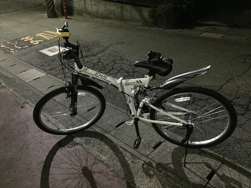 中古 自転車 折りたたみ 26インチ