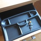 売れ筋 イタリア製上質デスク「エイドス」サイドキャビネット付き(45,900円)※分解できます
