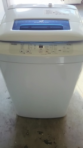 【保証付】美品 ハイアール 全自動洗濯機 JW-K42M 4.2Kg 2016年製