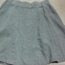 Xgirlのスウェットスカート&ボーダーマキシ丈巻きスカート