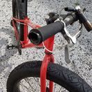 自転車　マウンテン　ファットバイク　赤　ビーチクルーザー　26インチ