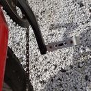 自転車　マウンテン　ファットバイク　赤　ビーチクルーザー　26インチ