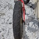 自転車　マウンテン　ファットバイク　赤　ビーチクルーザー　26インチ