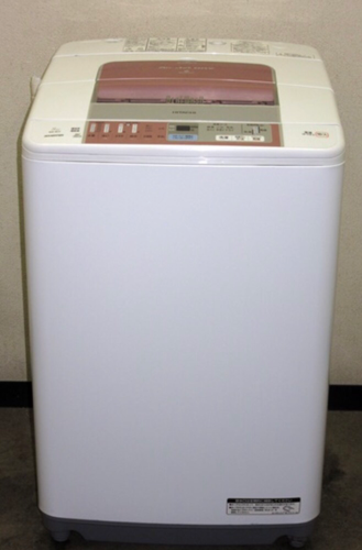 【分解洗浄実施品】 洗濯機  日立 8kg 2010年製