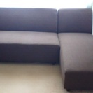 買ったばかりのソファ