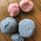 黒曜石と珊瑚石の原石