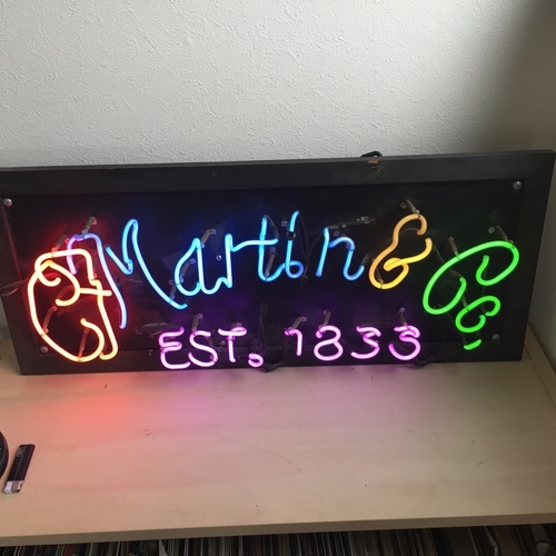 ネオンライト Martin \u0026co 大型
