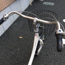 モワティエミニ チャイルドシート付き 自転車(中古)