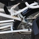 モワティエミニ チャイルドシート付き 自転車(中古)