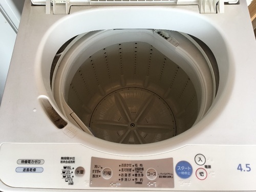 格安！ナショナル 洗濯機 4.5キロ 取付無料！