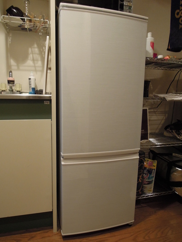 冷蔵庫(白) SHARP 2ドア 167L 2012年6月購入