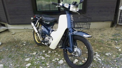 スーパーカブ90カスタム クラッチ付4速リターン