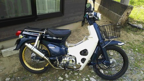 スーパーカブ90カスタム クラッチ付4速リターン Usi いわきのホンダの中古あげます 譲ります ジモティーで不用品の処分
