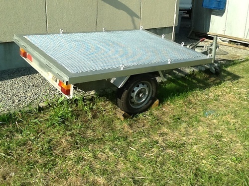 軽フルトレーラー！ キャンプ用品 バイク積みもOK