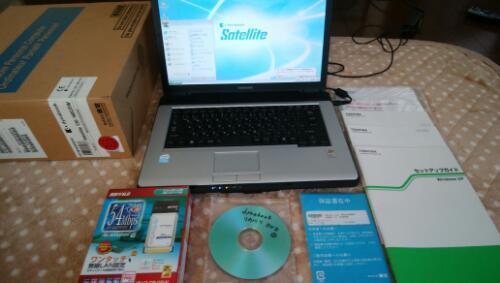 TOSHIBA  dynabook  WinXP ノートパソコン無線LANカード付き