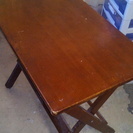 木製フォールディングテーブル
