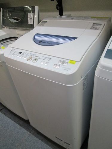 シャープ・洗濯乾燥機▼洗濯5.5kg/乾燥3.0kg▼ES-TG55L-A▼2012年▼湯河原町・頓珍館▼▼3Q050517-5/