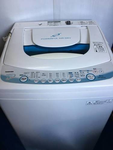 東芝 TOSHIBA 洗濯機 AW-60GF 2011年製 全自動 6.0kg