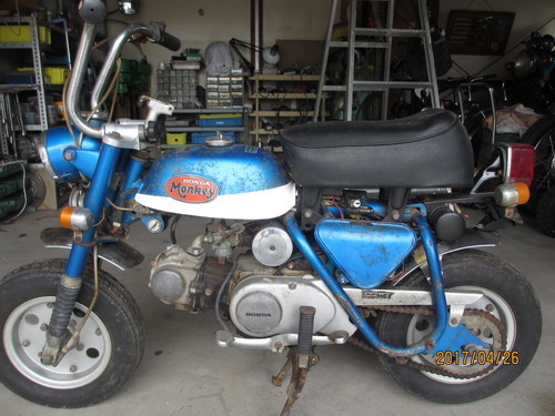 商談中　旧車　モンキーＺ５０Ａ　（Z50Z)