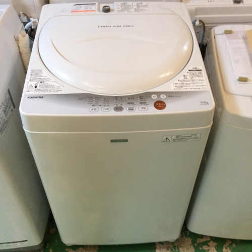 【全国送料無料・半年保証】洗濯機 2013年製 TOSHIBA AW-42SMC 中古