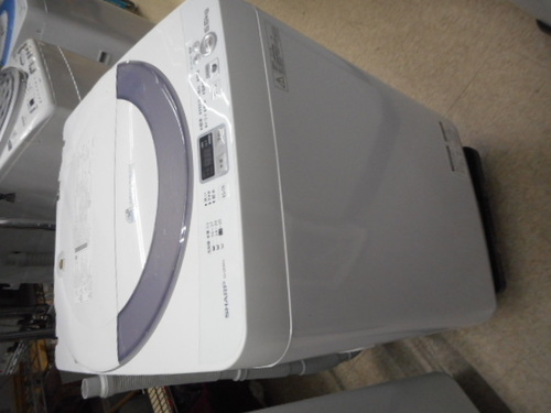 シャープ イオンコート 全自動洗濯機 ES-GE55N 5.5k