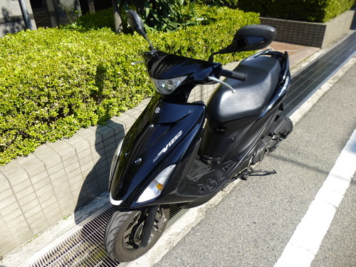 ☆★大阪発！スズキ　アドレスV125S　ブラック　BEAMSマフラー　インジェクション　盗難アラーム付き★☆