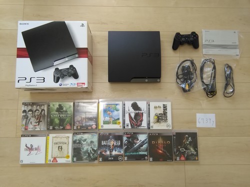 【値下げしました】プレイステーション３　ps3（黒120GB）＋ソフト13本