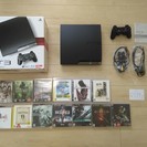 【値下げしました】プレイステーション３　ps3（黒120GB）＋...