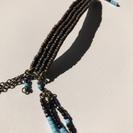 【新品未使用】イザベルマラン エトワール ISABEL MARANT ÉTOILE ターコイズブルービーズブレスレット 民族 難ありジャンク