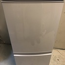 【全国送料無料・半年保証】冷蔵庫 2015年製 SHARP SJ-D14A-W 中古