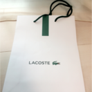 【LACOSTE 紙袋】