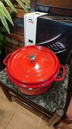 【美品・正規品】ストウブ　ピコ・ココット ラウンド 28cm