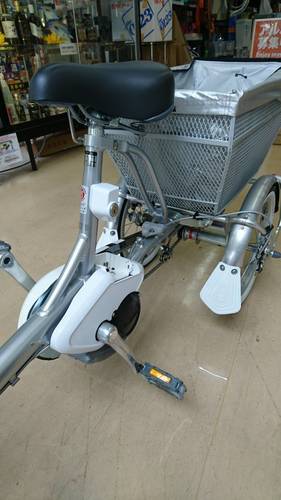 久留米 BRIDGESTONE ブリヂストン 電動自転車 アシスタワゴン 電動